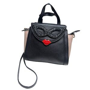 Kate Spade “Dress the Part” Mask Masquerade Small Adrien Satchel Bag | RARE